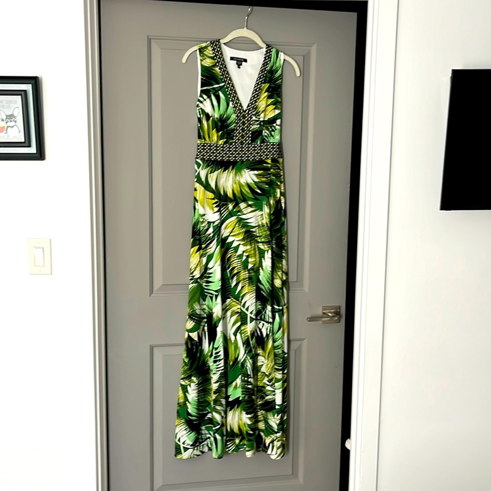 COPY - Adorne tropical maxi dress